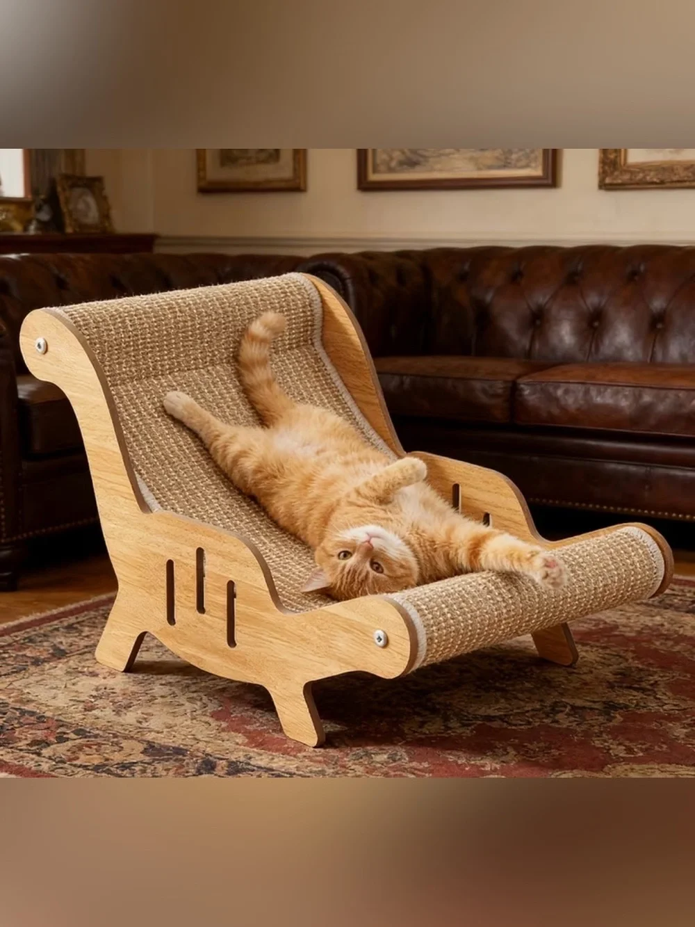 Cat Recliner - cat lounge chair, cat bed, pet bed - new in box